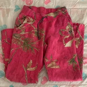Pink Camo sweats